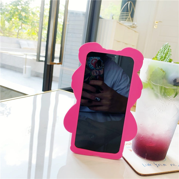 Strawberry Bear Soft Silicone Case