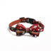 Red Striped Puppy Cat Collar