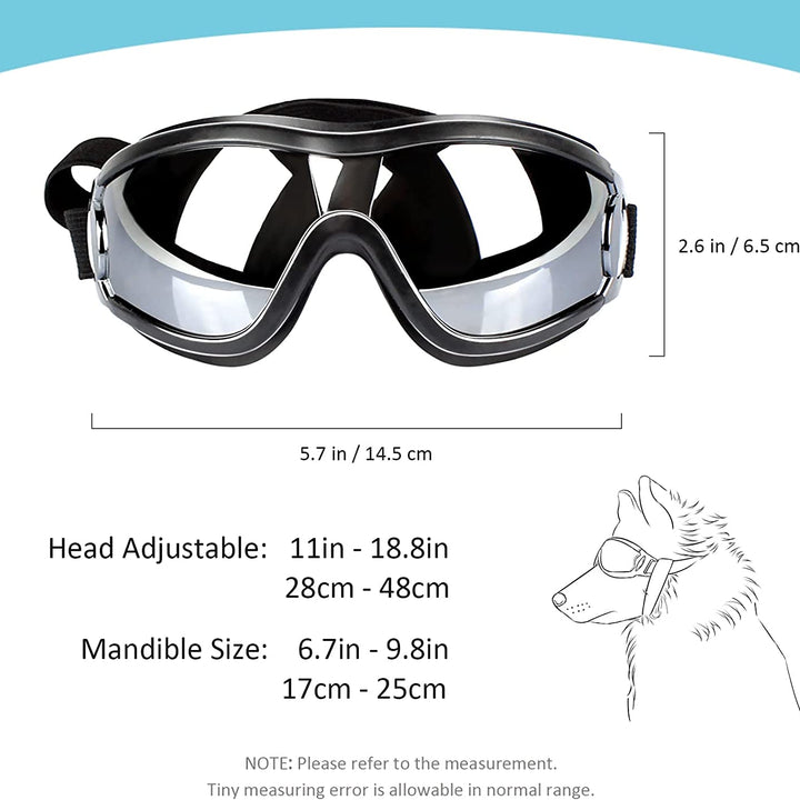 Adjustable Strap Dog Goggles