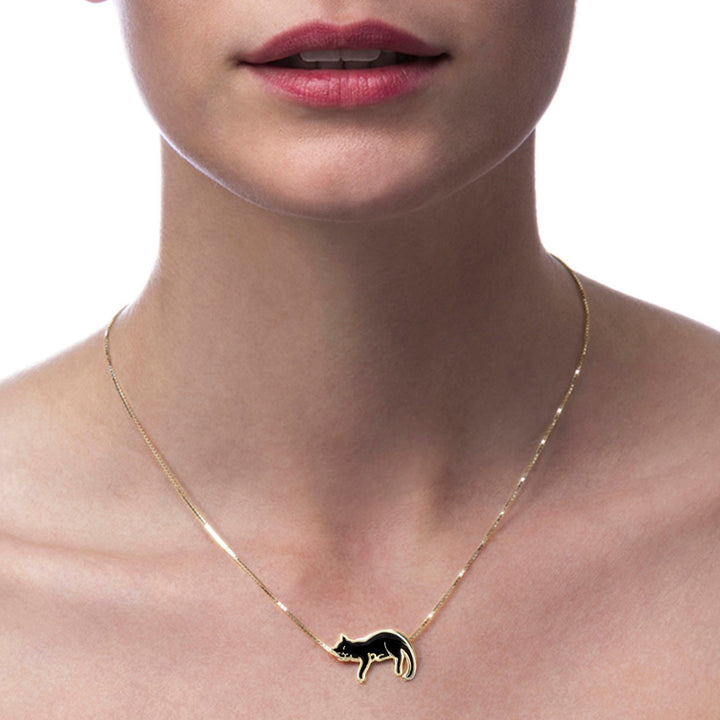 Cat Necklace Pet Lovers