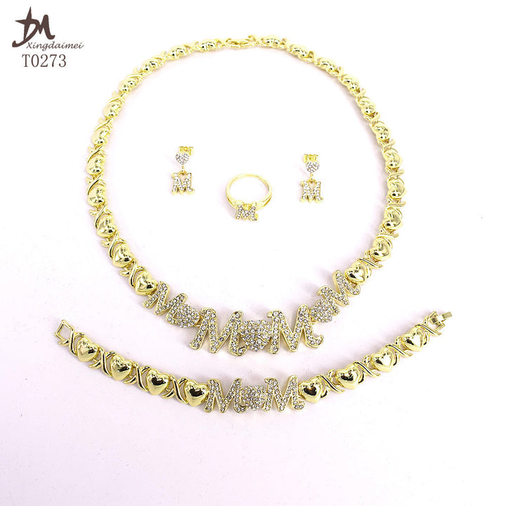 Gold-Plated Jewelry Set